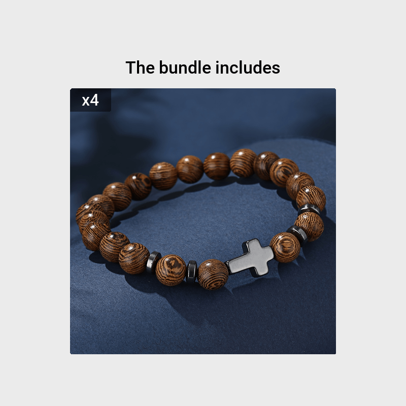 EYJ Wooden Bead Bracelet