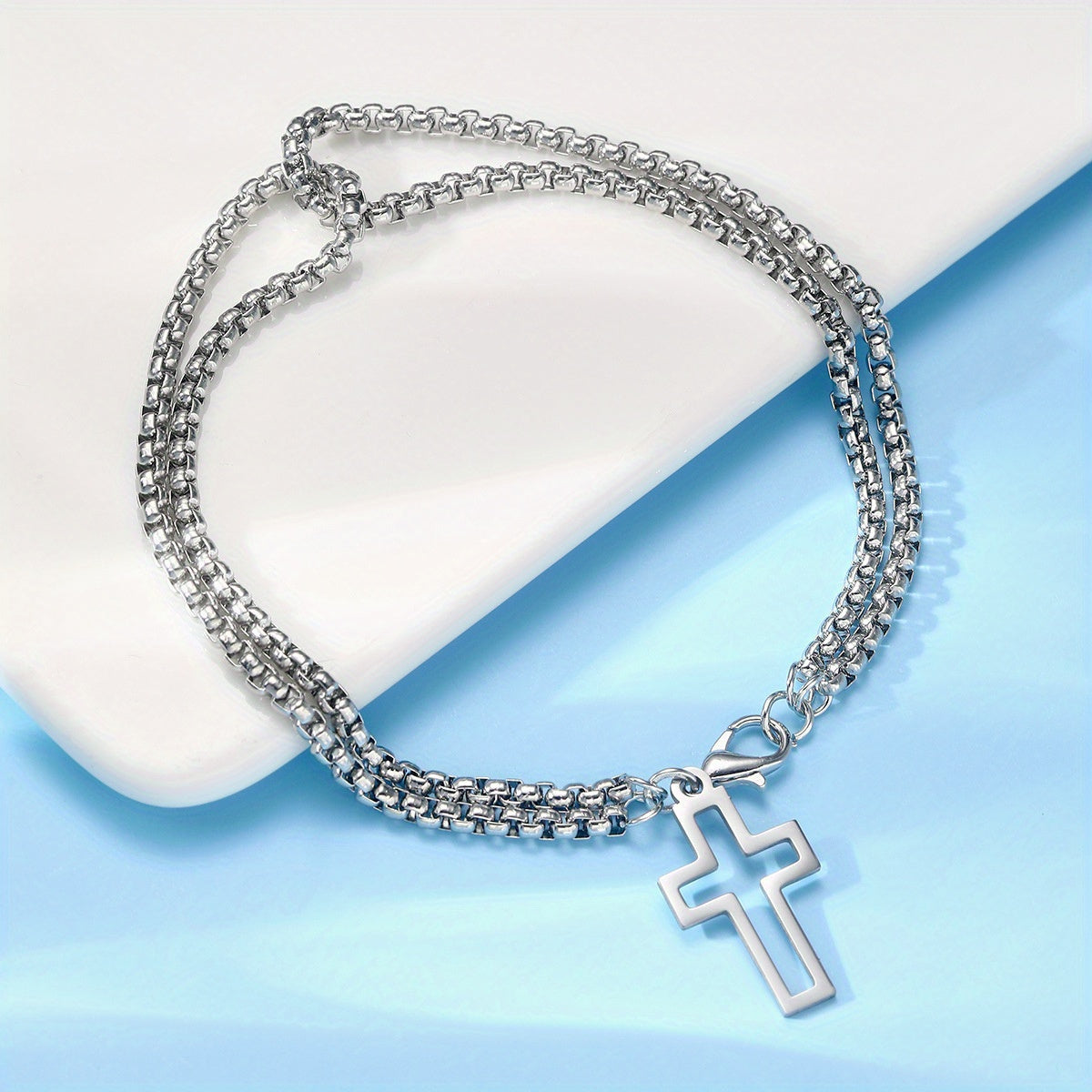 EYJ Cross Link Bracelet