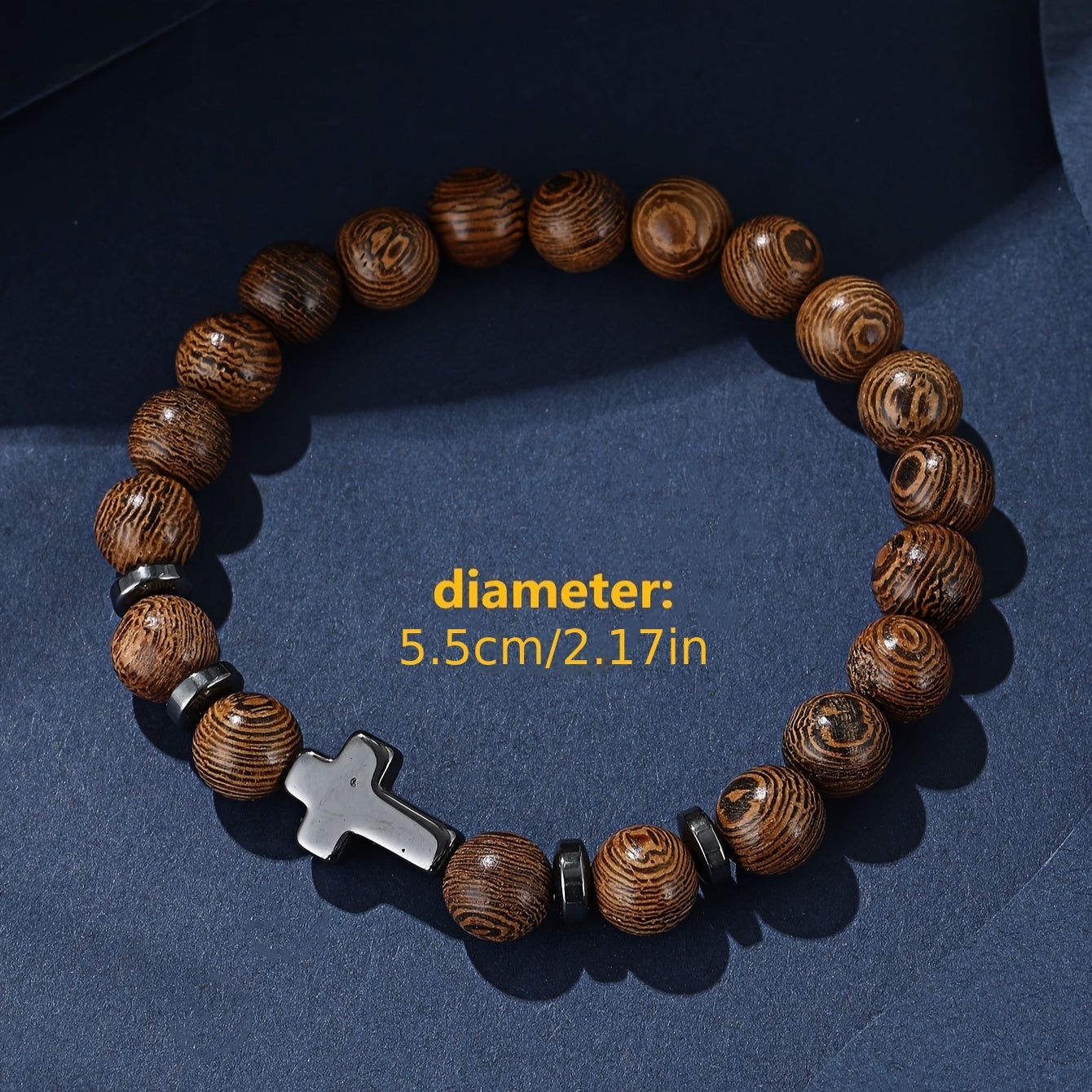 EYJ Wooden Bead Bracelet
