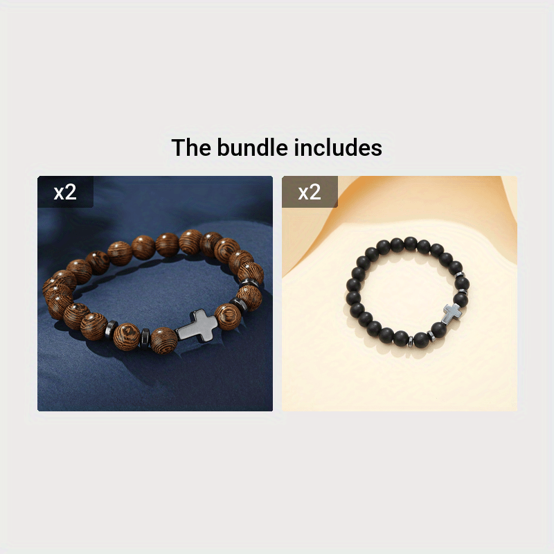 EYJ Wooden Bead Bracelet
