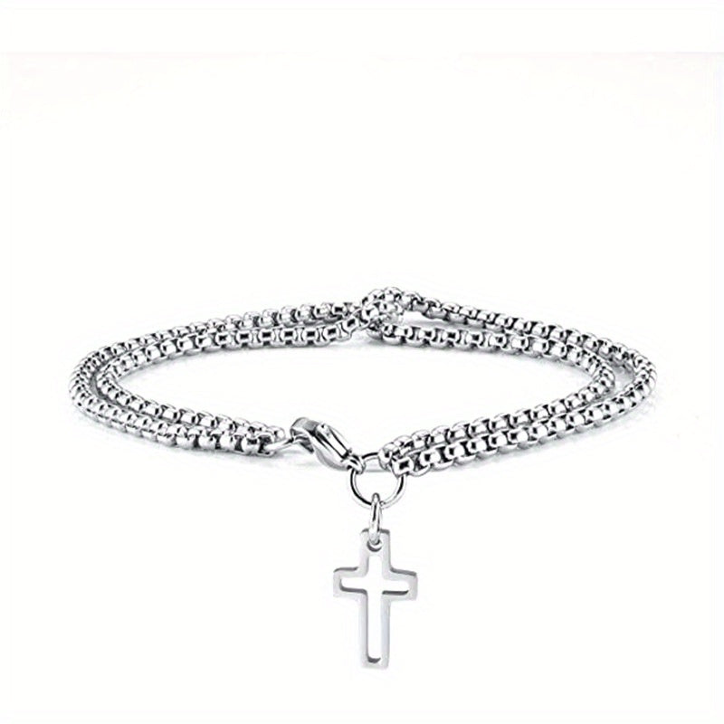 EYJ Cross Link Bracelet