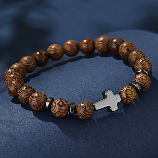 EYJ Wooden Bead Bracelet