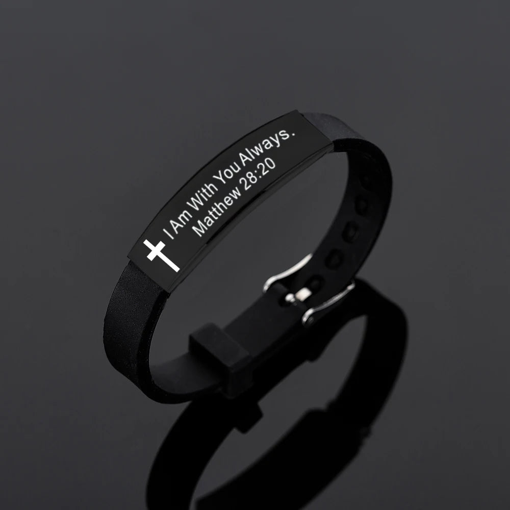 EYJ Silicone Bracelets for Men