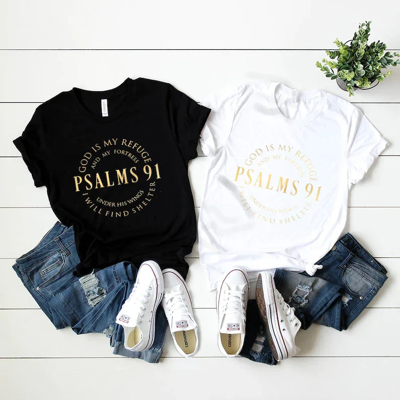 EYJ Faith Psalm 91 Tee